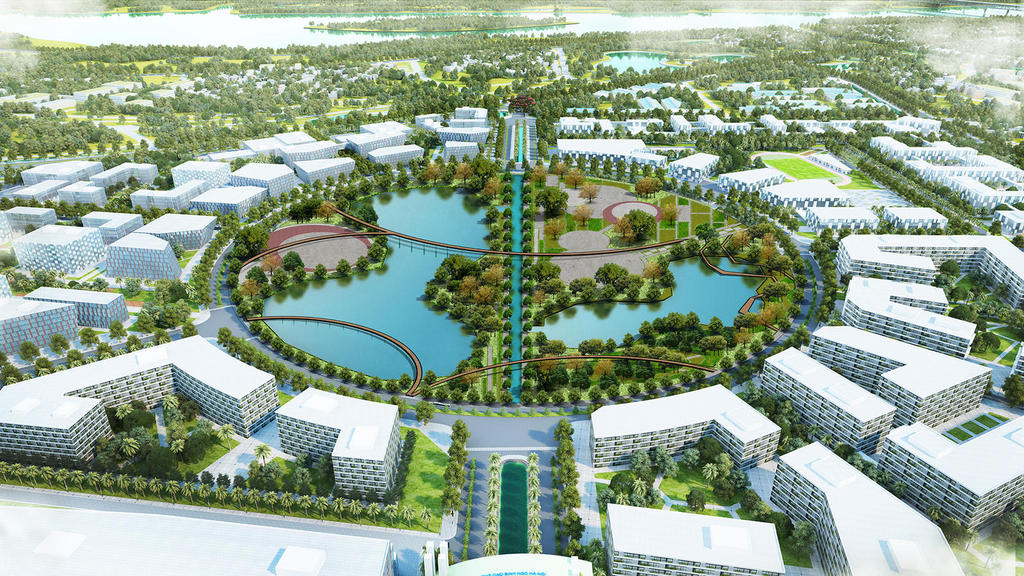 Hanoi Bio-Hi-Tech Park / Urban Design / Projects / INROS LACKNER SE